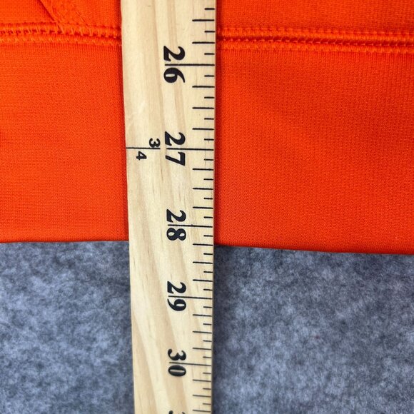 Nike Mens XL Therma-Fit Orange Pullover Hoodie Pockets Draw String Fleece Lined - Picture 9 of 11